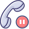 Pause Call icon
